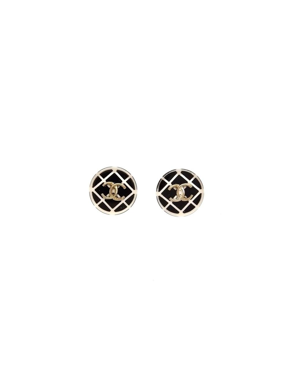 Chanel Cc Logo Earrings Metal #299456C78B